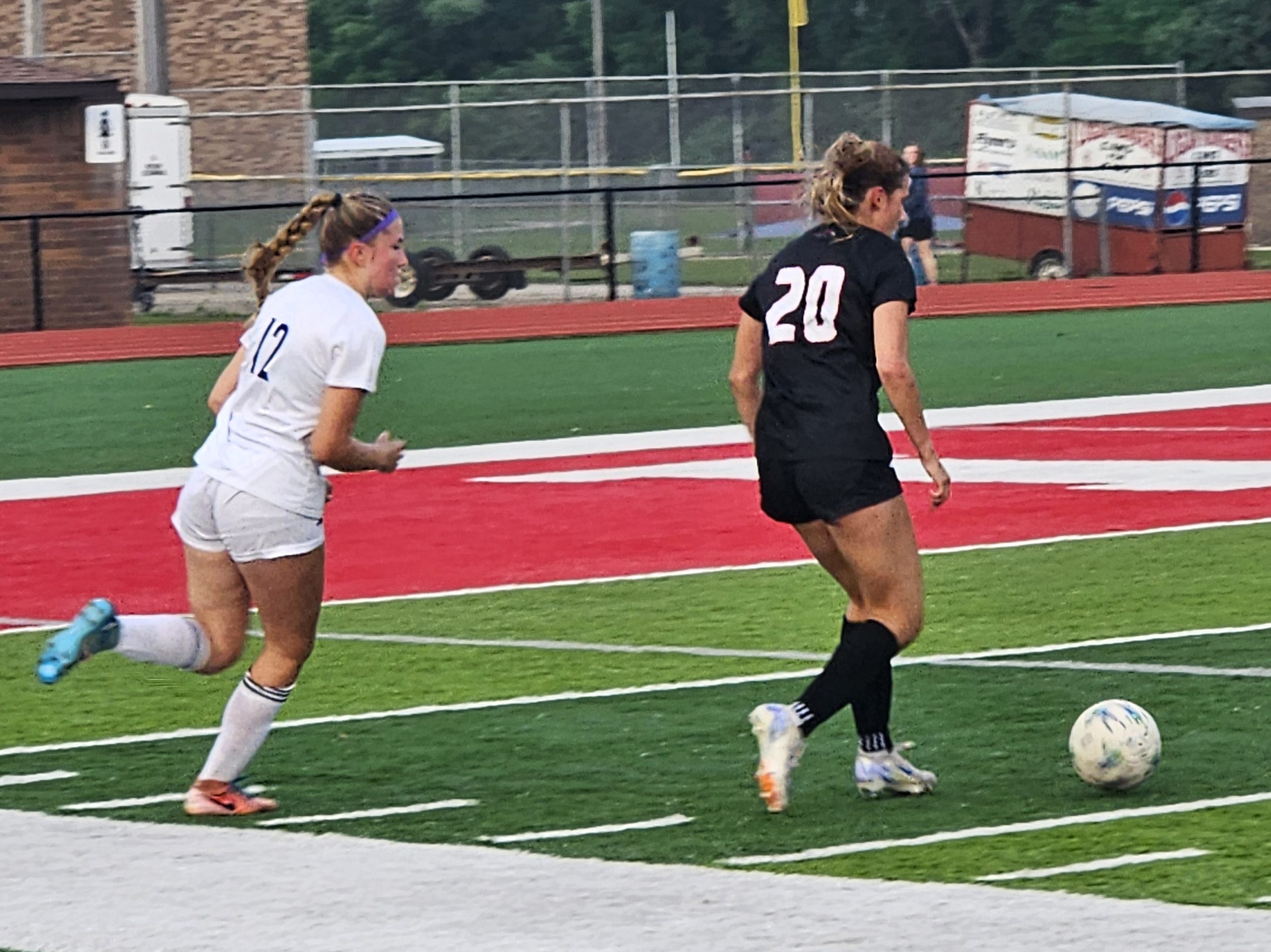 Central senior Grace Wilkerson is her team's all-time leader in goals scored with 69 after getting three on Monday. -- TODD SOMMERFELDT PHOTO