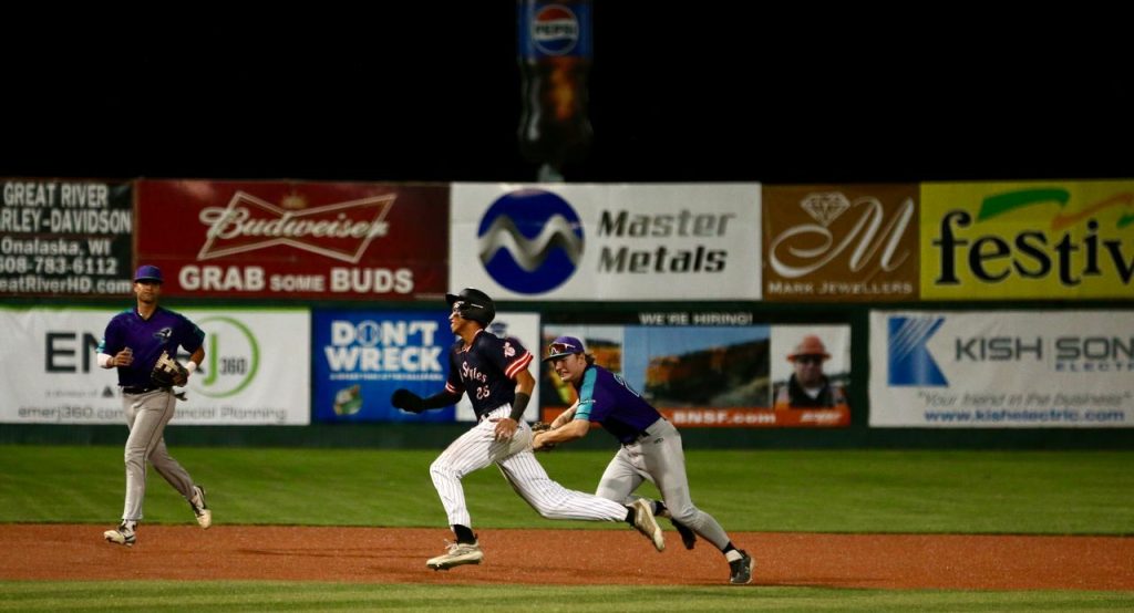 The La Crosse Loggers hosted and beat the Rochester Honkers 2-0 on July 17. -- CRAIG JOHNSON PHOTO