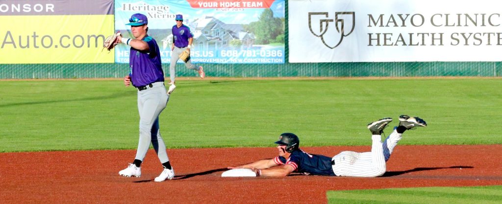 The La Crosse Loggers hosted and beat the Rochester Honkers 2-0 on July 17. -- CRAIG JOHNSON PHOTO