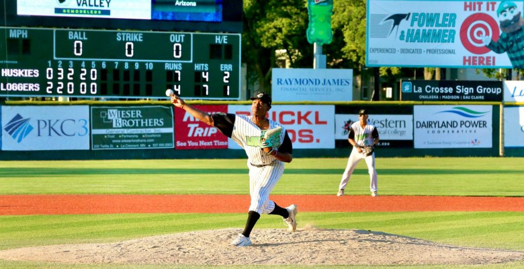 The La Crosse Loggers hosted Duluth in a Northwoods League baseball game on Sunday at Copeland Park. -- CRAIG JOHNSON PHOTO