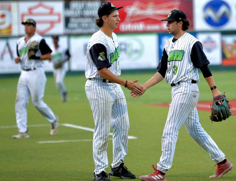 The La Crosse Loggers hosted Duluth in a Northwoods League baseball game on Sunday at Copeland Park. -- CRAIG JOHNSON PHOTO