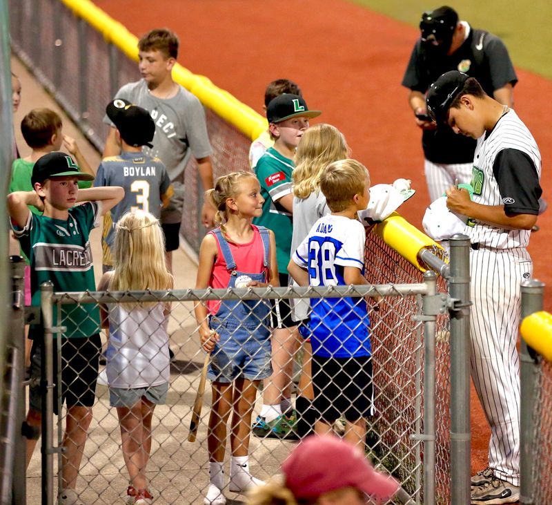 The La Crosse Loggers hosted Duluth on a Northwoods League baseball game on Sunday at Copeland Park. -- CRAIG JOHNSON PHOTO