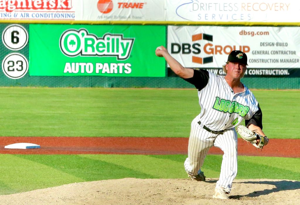 The La Crosse Loggers hosted Duluth on a Northwoods League baseball game on Sunday at Copeland Park. -- CRAIG JOHNSON PHOTO