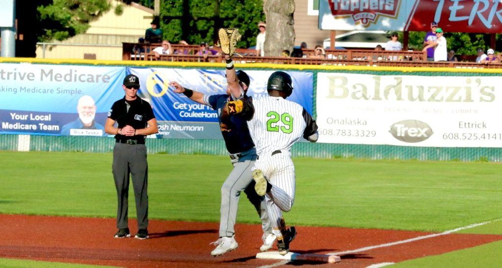 The La Crosse Loggers hosted Duluth on a Northwoods League baseball game on Sunday at Copeland Park. -- CRAIG JOHNSON PHOTO