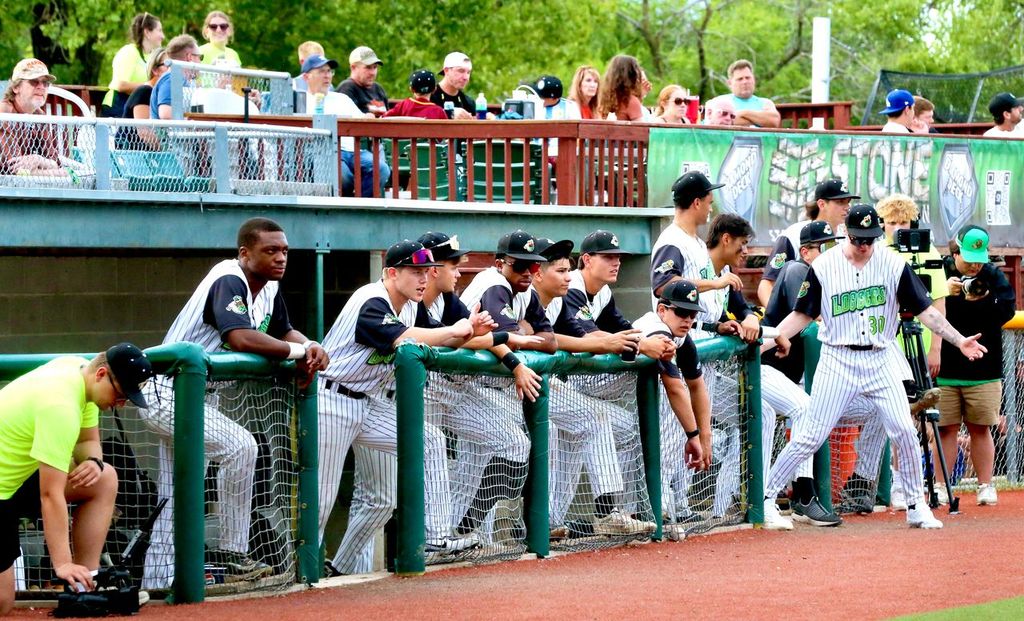The La Crosse Loggers hosted Duluth in the opener of a three-game Northwoods League playoff series on Sunday. -- CRAIG JOHNSON PHOTO
