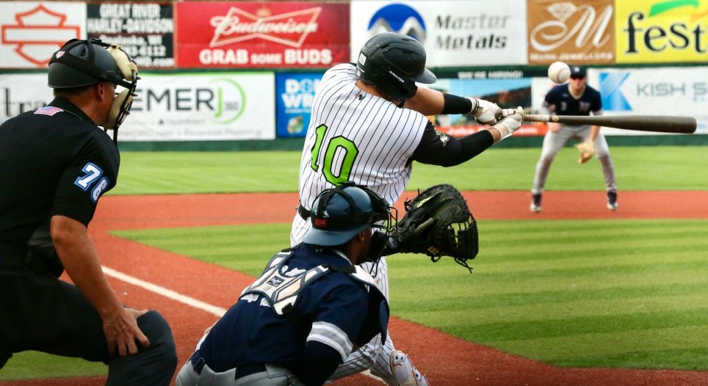 The La Crosse Loggers hosted Duluth in the opener of a three-game Northwoods League playoff series on Sunday. -- CRAIG JOHNSON PHOTO