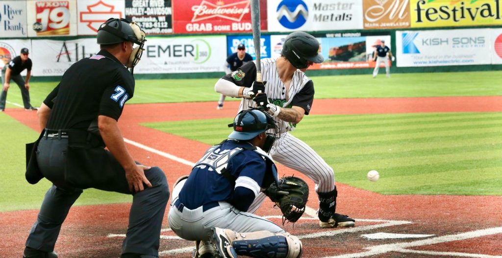 The La Crosse Loggers hosted Duluth in the opener of a three-game Northwoods League playoff series on Sunday. -- CRAIG JOHNSON PHOTO