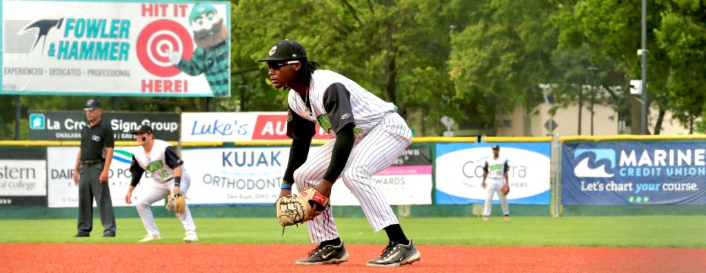 The La Crosse Loggers hosted Duluth in the opener of a three-game Northwoods League playoff series on Sunday. -- CRAIG JOHNSON PHOTO