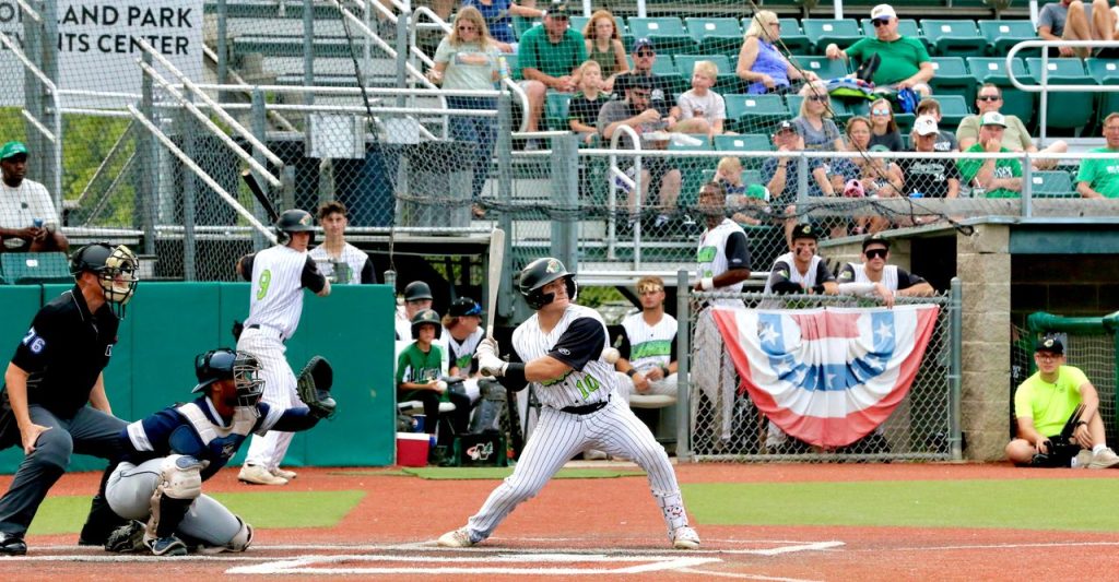The La Crosse Loggers hosted Duluth in the opener of a three-game Northwoods League playoff series on Sunday. -- CRAIG JOHNSON PHOTO