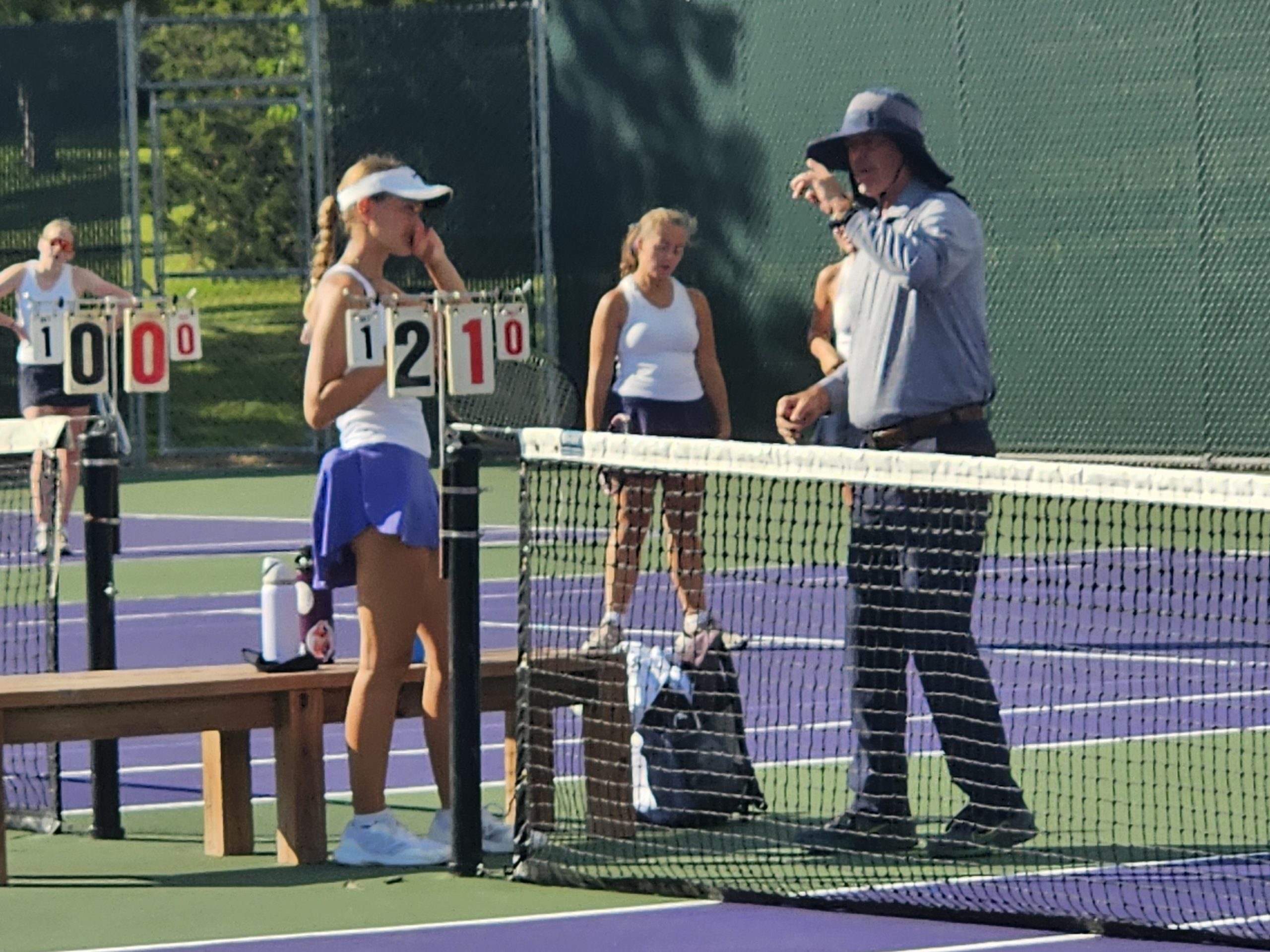 The Onalaska girls tennis team won three of five matchups during a busy three-day stretch. -- TODD SOMMERFELDT PHOTO