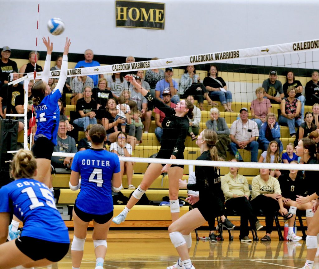 The sixth-ranked Caledonia volleyball team is 16-3 overall and 7-0 in the Three Rivers Conference.