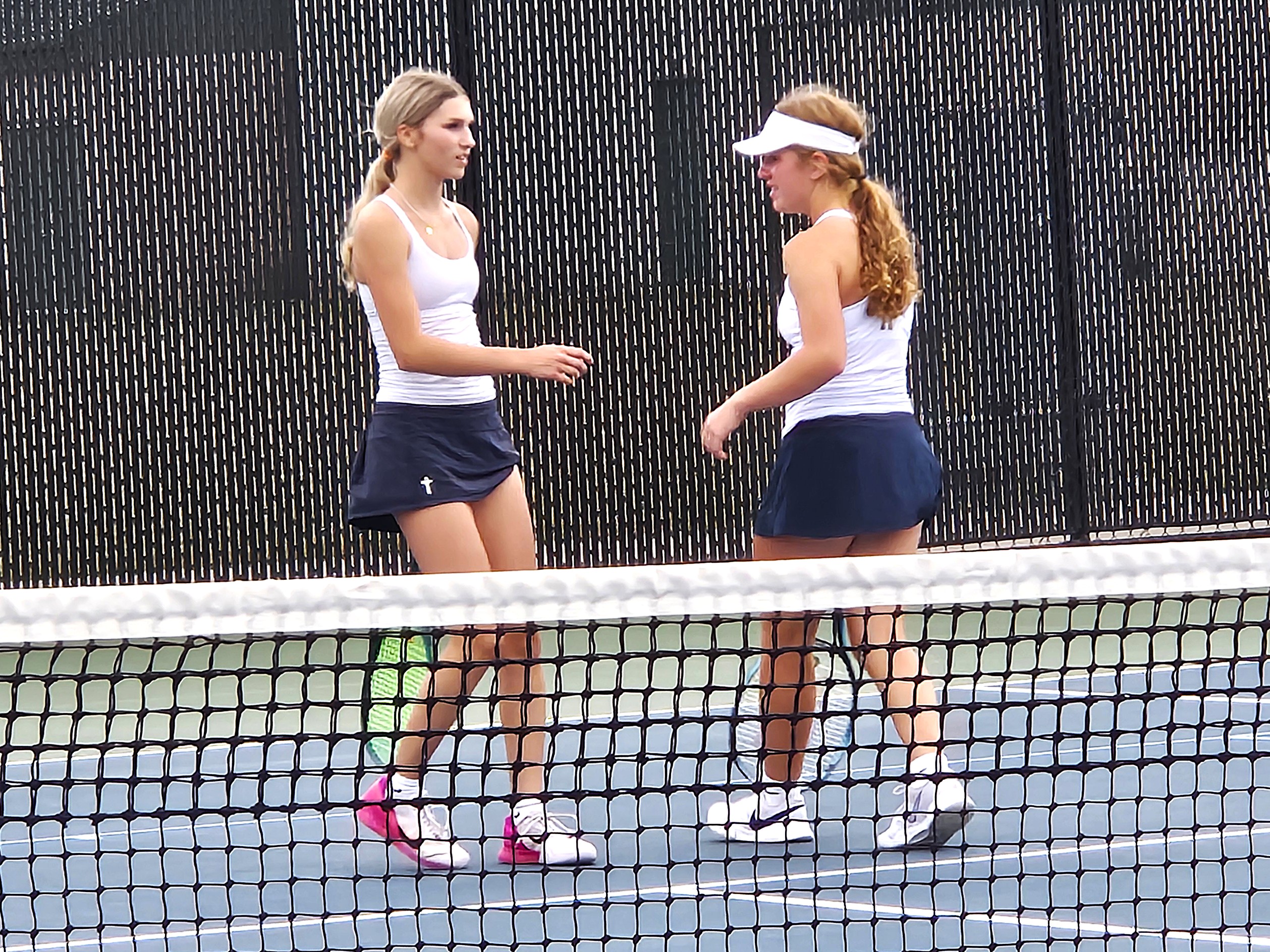 The Aquinas girls tennis team lost just one dual meet this season and hosts a WIAA Division 1 subsectional on Monday. -- TODD SOMMERFELDT PHOTO