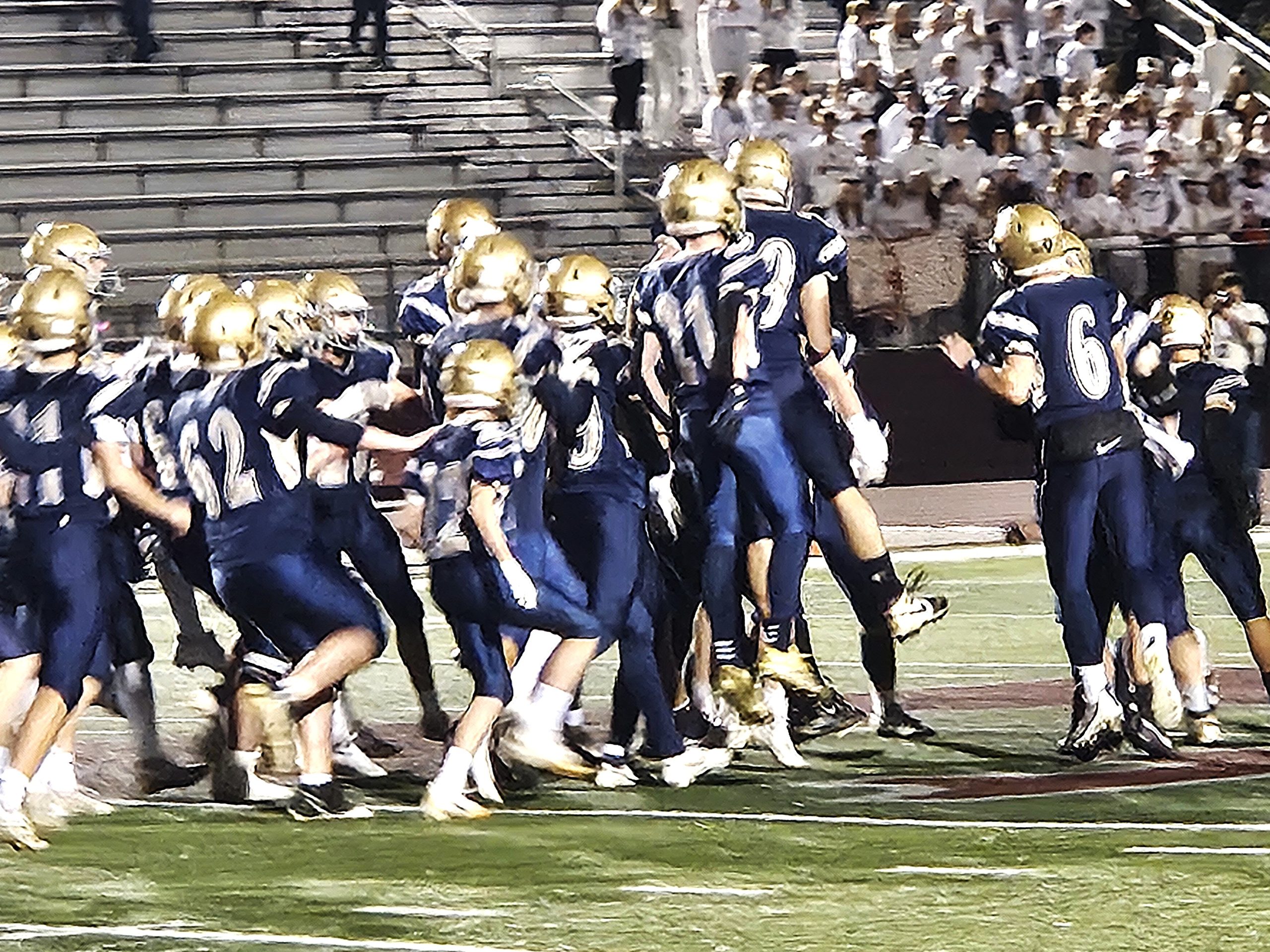 The Aquinas football team beat Osceola 49-7 in a WIAA Division 4 second-round playoff game. -- TODD SOMMERFELDT PHOTO
