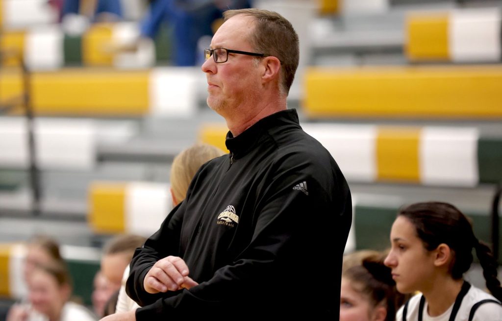 Caledonia girls basketball vs. Rushford-Peterson. -- CRAIG JOHNSON PHOTO