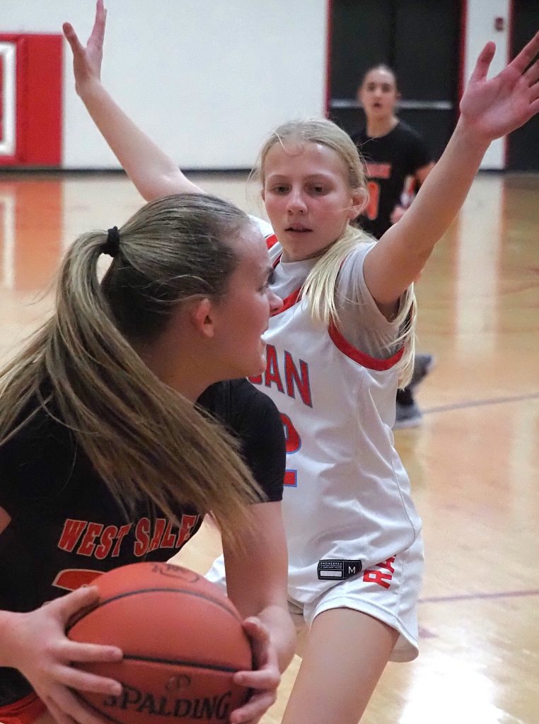 West Salem at Logan girls basketball. -- TARA WALTERS PHOTO