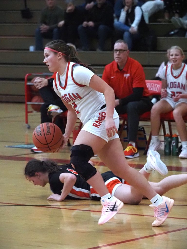 West Salem at Logan girls basketball. -- TARA WALTERS PHOTO