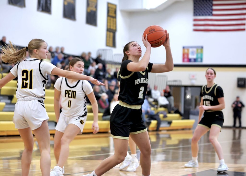 Caledonia vs. P-E-M girls basketball. -- CRAIG JOHNSON PHOTO