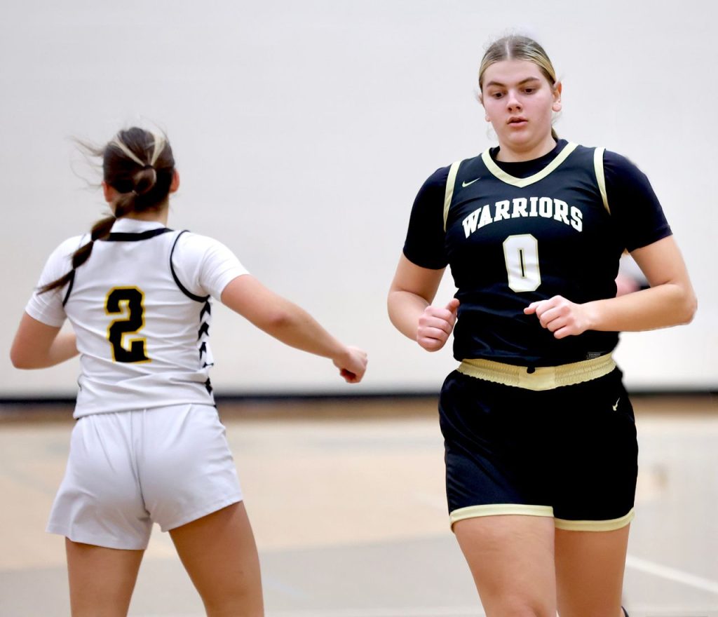 Caledonia vs. P-E-M girls basketball. -- CRAIG JOHNSON PHOTO