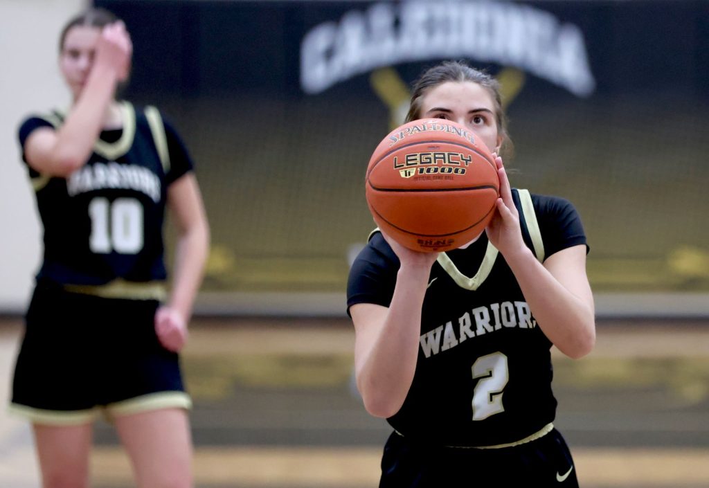 Caledonia vs. P-E-M girls basketball. -- CRAIG JOHNSON PHOTO