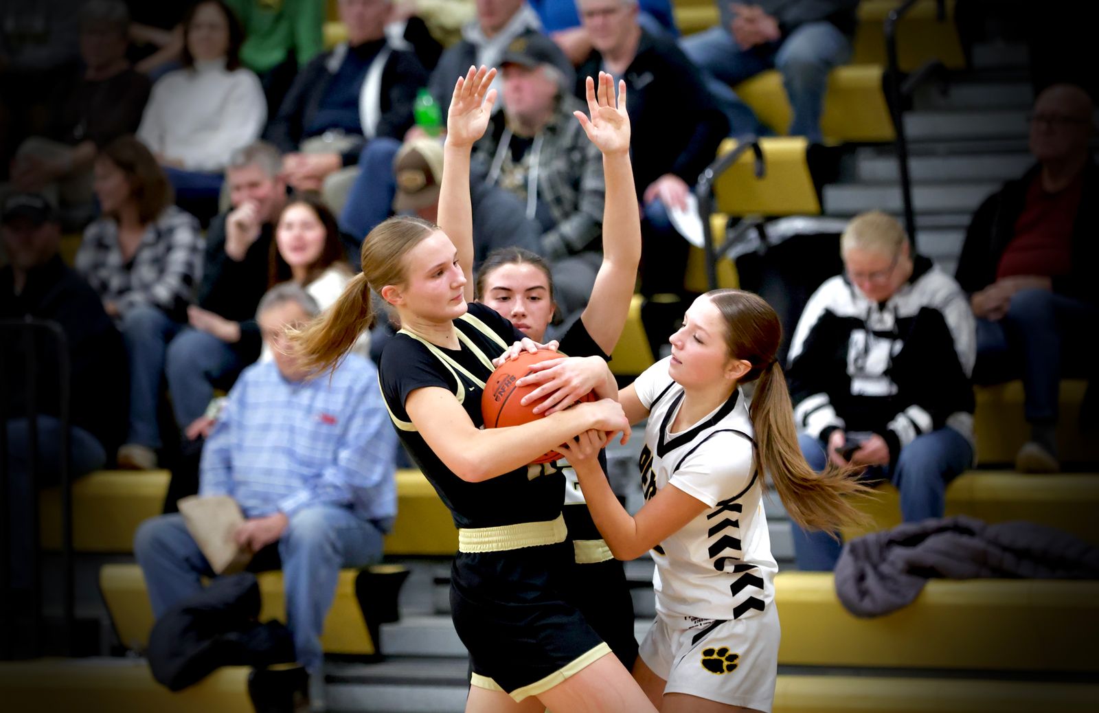Caledonia vs. P-E-M girls basketball. -- CRAIG JOHNSON PHOTO