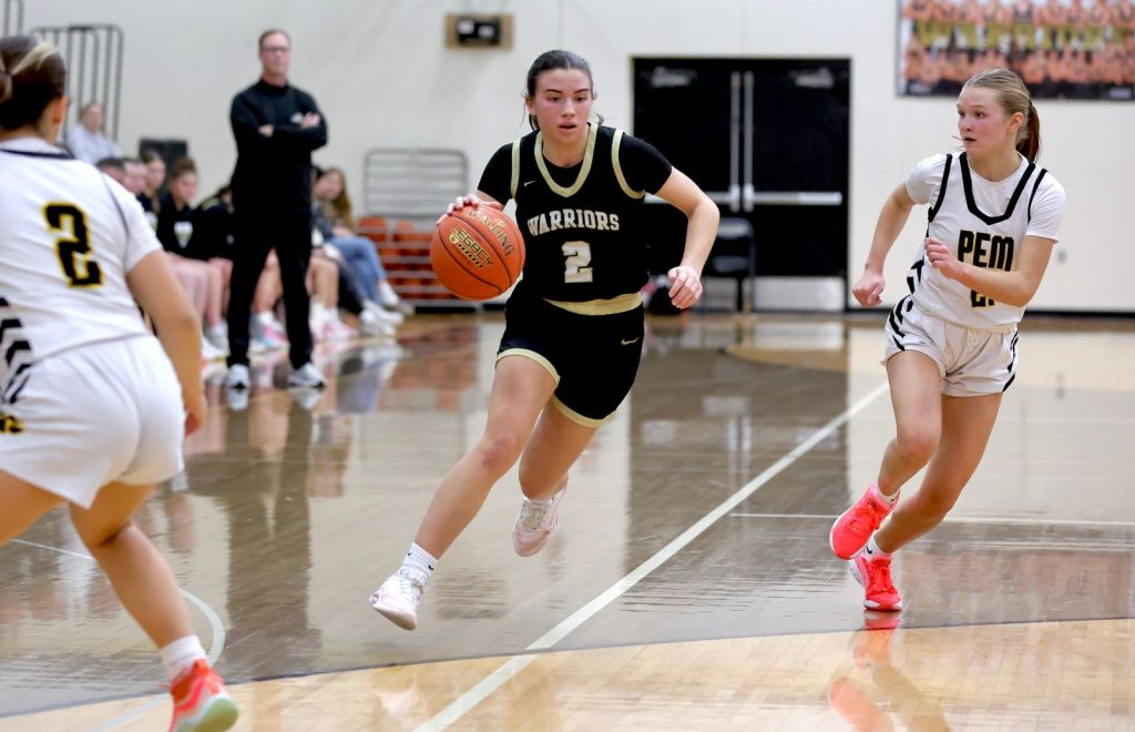Caledonia vs. P-E-M girls basketball. -- CRAIG JOHNSON PHOTO