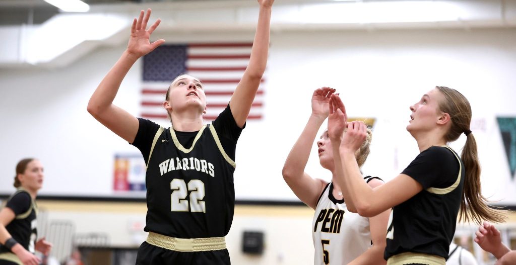Caledonia vs. P-E-M girls basketball. -- CRAIG JOHNSON PHOTO