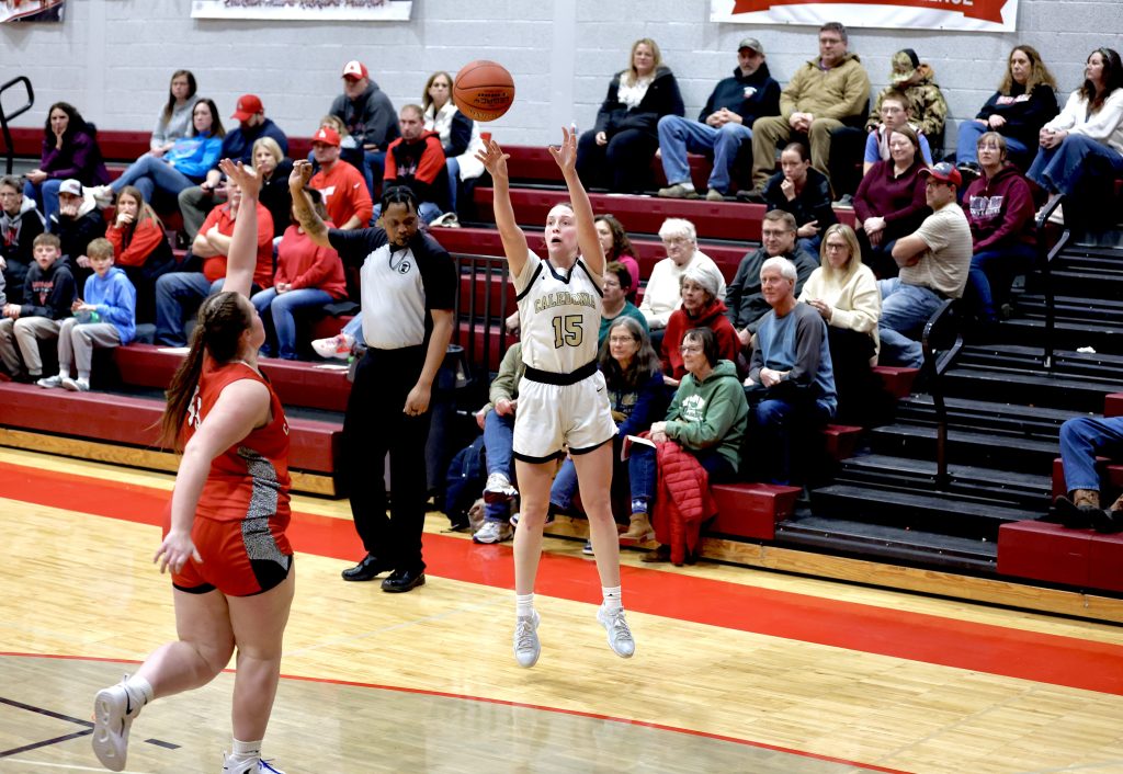 Caledonia vs. Lewiston-Altura girls basketball. -- CRAIG JOHNSON PHOTO