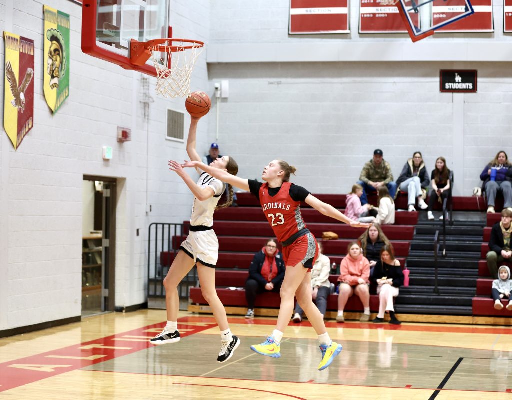 Caledonia vs. Lewiston-Altura girls basketball. -- CRAIG JOHNSON PHOTO