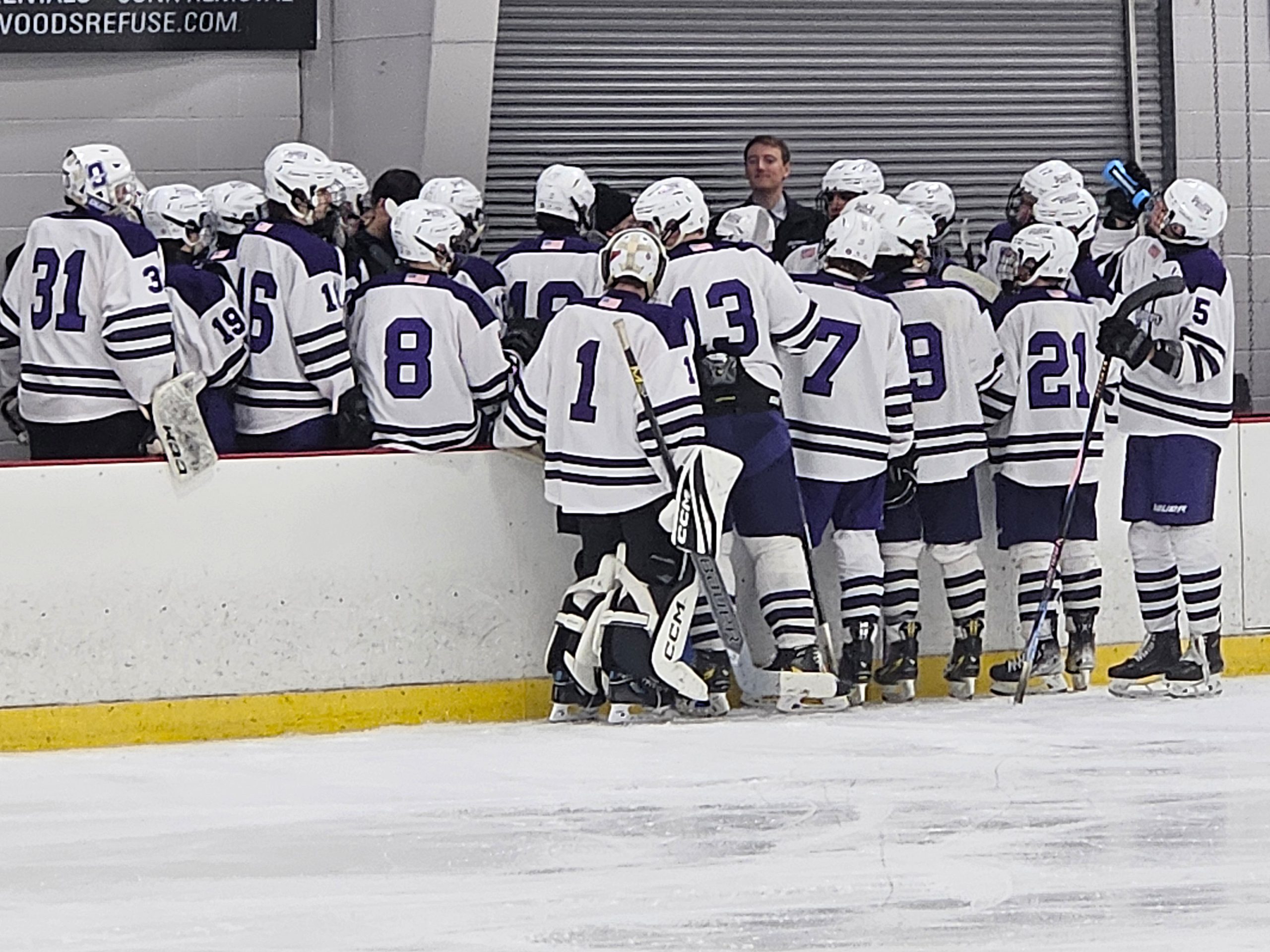 The Onalaska/La Crosse boys hockey team. -- TODD SOMMERFELDT PHOTO
