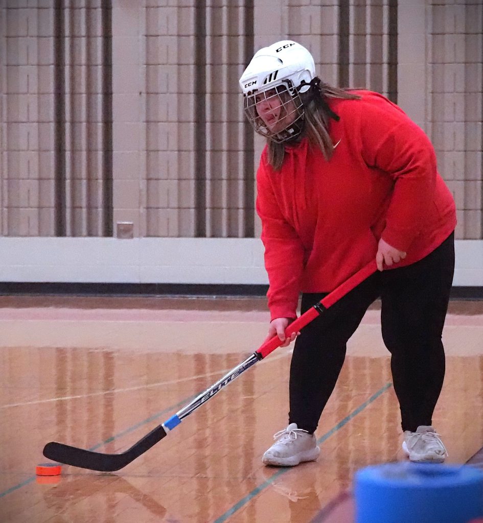 West Salem/Bangor vs. Logan ASL floor hockey. -- TARA WALTERS PHOTO