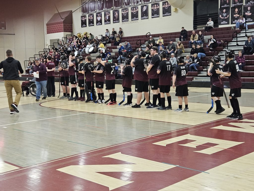 Holmen vs. Black River Falls ASL floor hockey. -- TODD SOMMERFELDT PHOTO