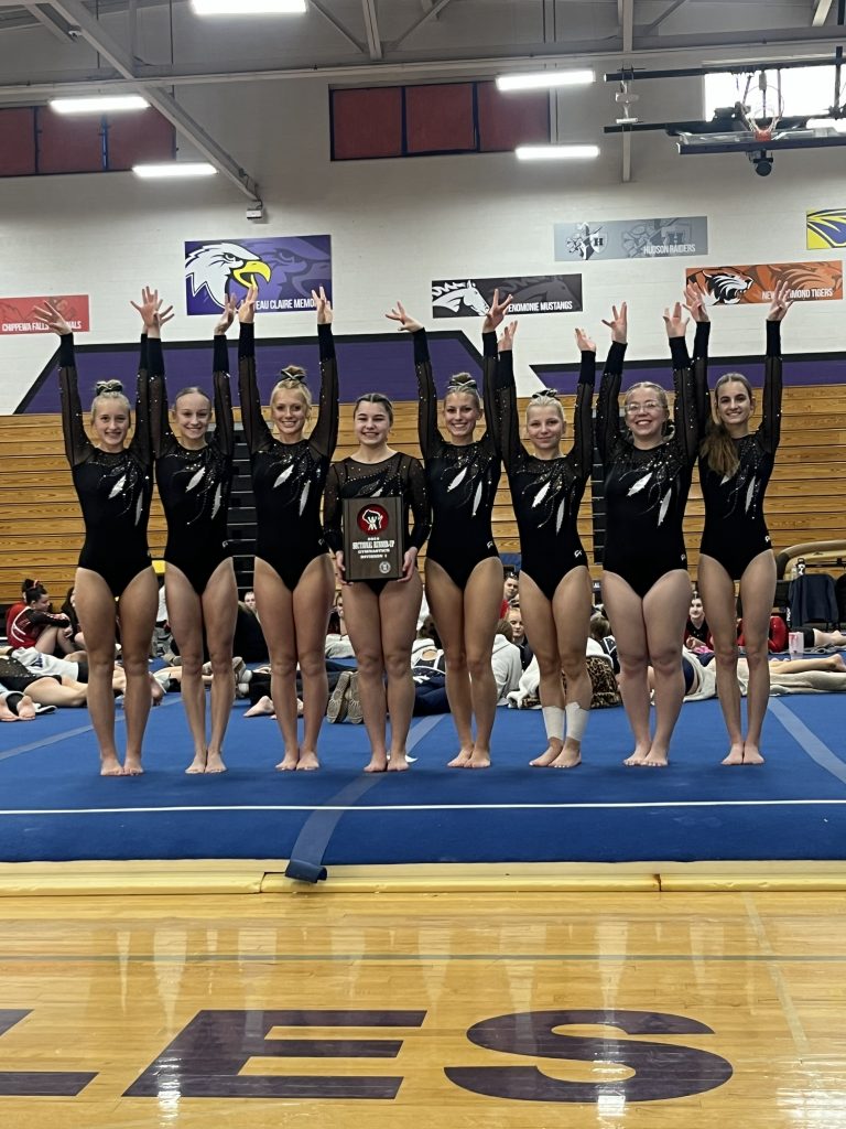 The West Salem gymnastics co-op qualified for the WIAA Division 1 team state tournament on Saturday for the fifth year in a row. -- SUBMITTED PHOTO