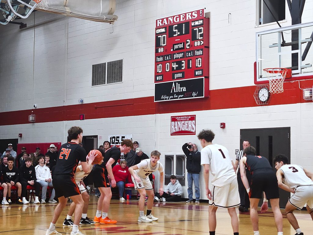 West Salem junior Drew McConkey prepares to shoot the free throw that produced the winning margin of a 73-70 victory over Central in a WIAA Division 2 sectional semifinal at Logan on Thursday. -- TODD SOMMERFELDT PHOTO