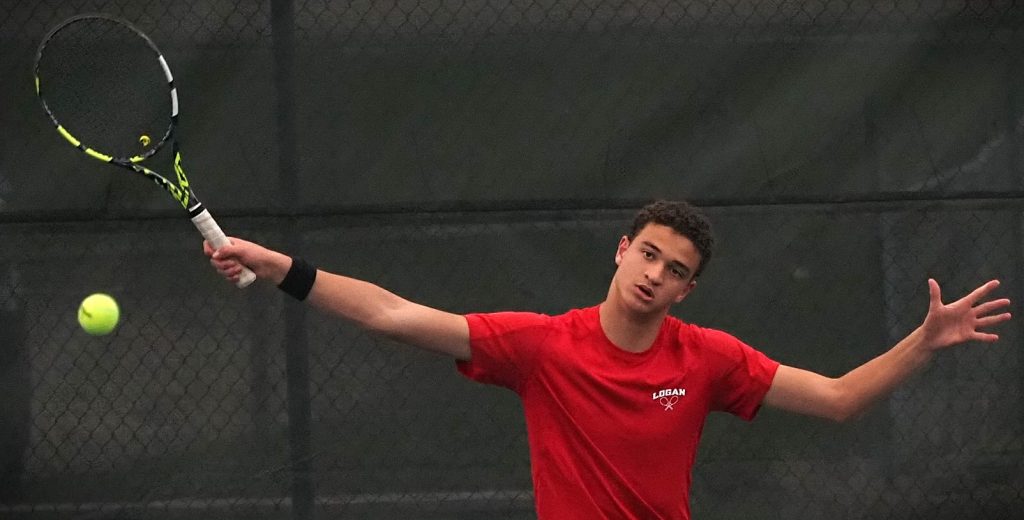 Logan High School boys tennis. -- TARA WALTERS PHOTO