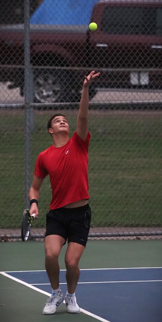 Logan High School boys tennis. -- TARA WALTERS PHOTO