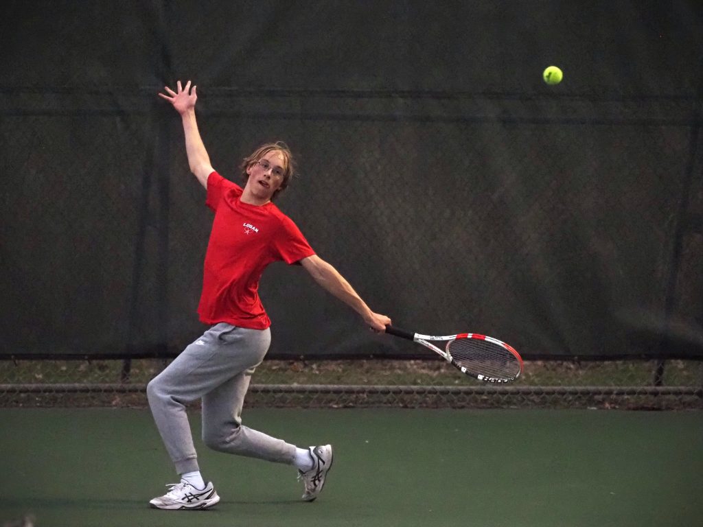 Logan High School boys tennis. -- TARA WALTERS PHOTO