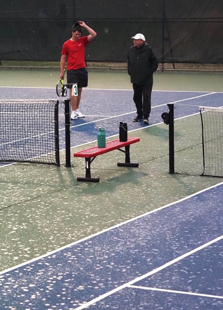 Logan High School boys tennis. -- TARA WALTERS PHOTO