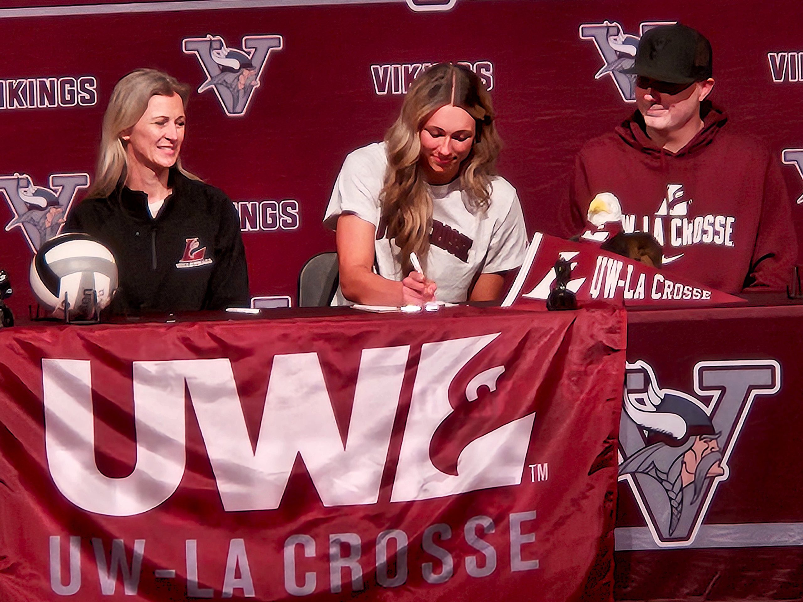 Charley Casey, UW-La Crosse volleyball