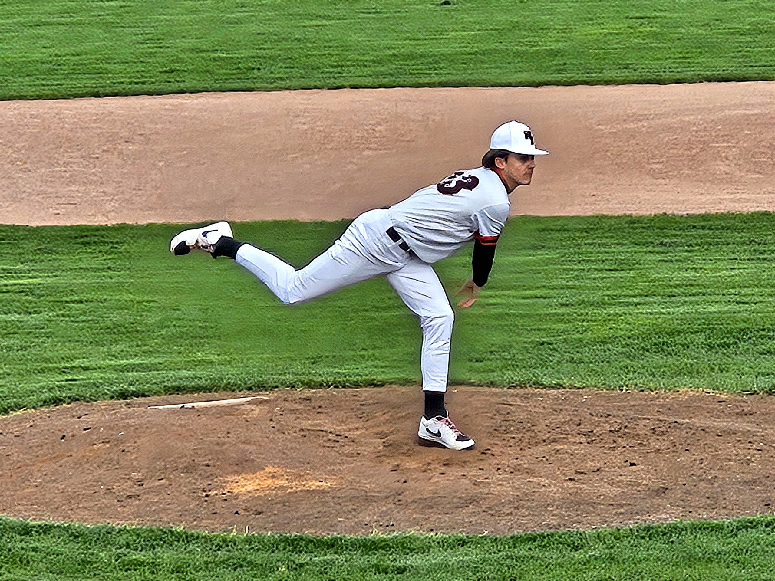 Kayden Dettmering pitches for West Salem against Viroqua on Thursday. -- TODD SOMMERFELDT PHOTO