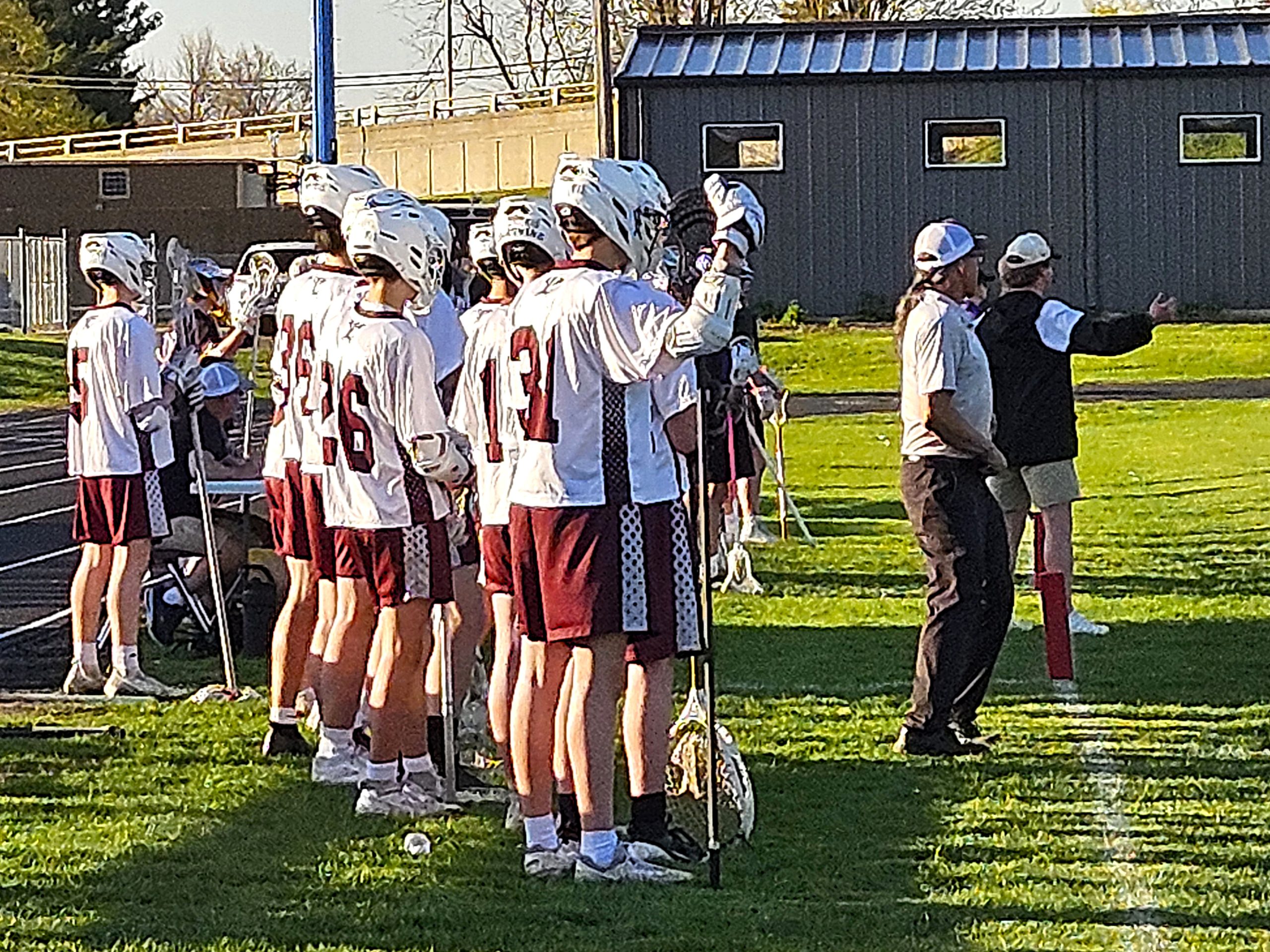 The La Crosse co-op boys lacrosse team won its first game of the season on Saturday. -- TODD SOMMERFELDT PHOTO