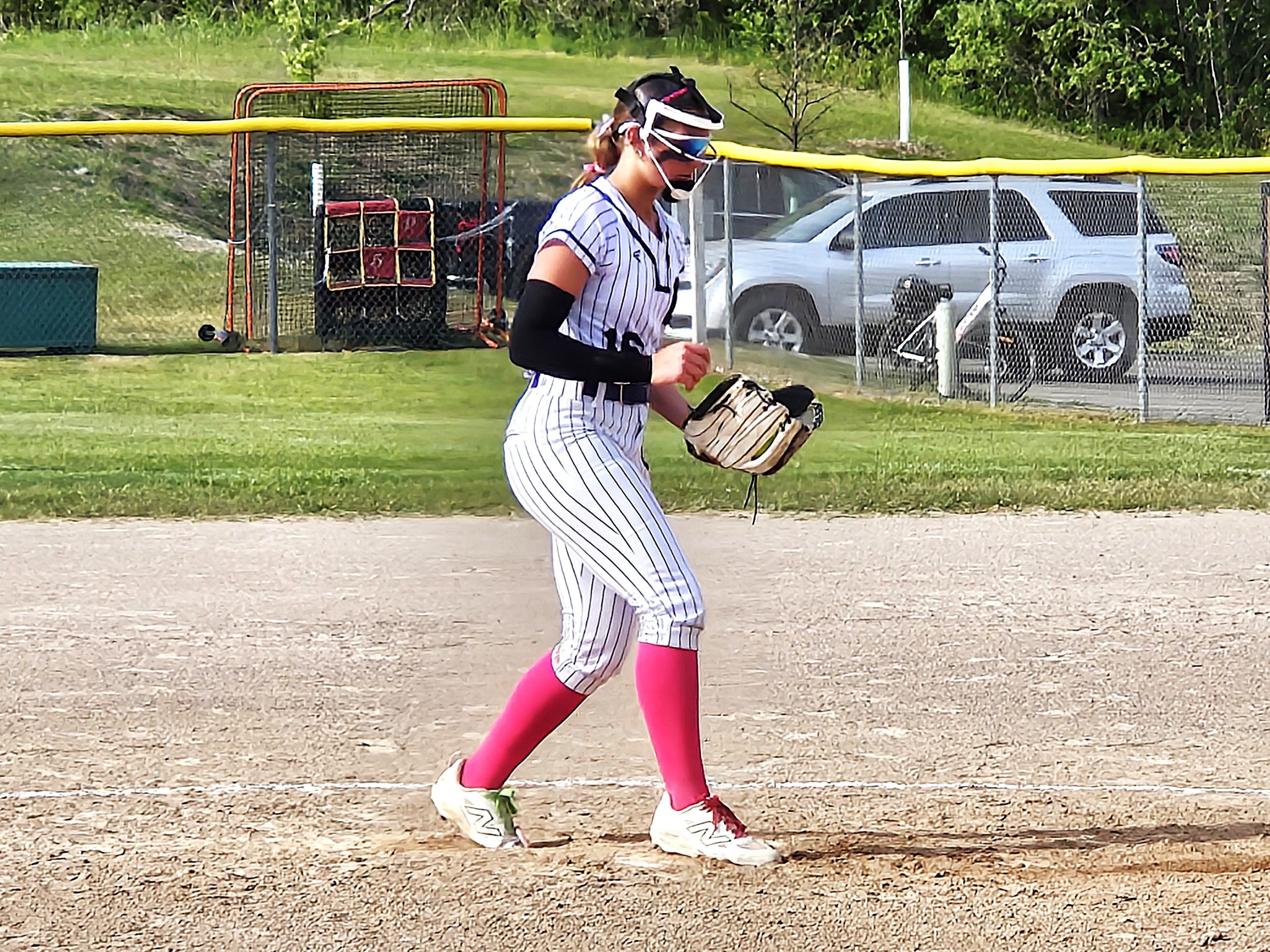 Onalaska pitcher Sydney Kraus pitched 9-plus scoreless innings with 14 strikeouts in a doubleheader sweep on Friday. -- TODD SOMMERFELDT PHOTO