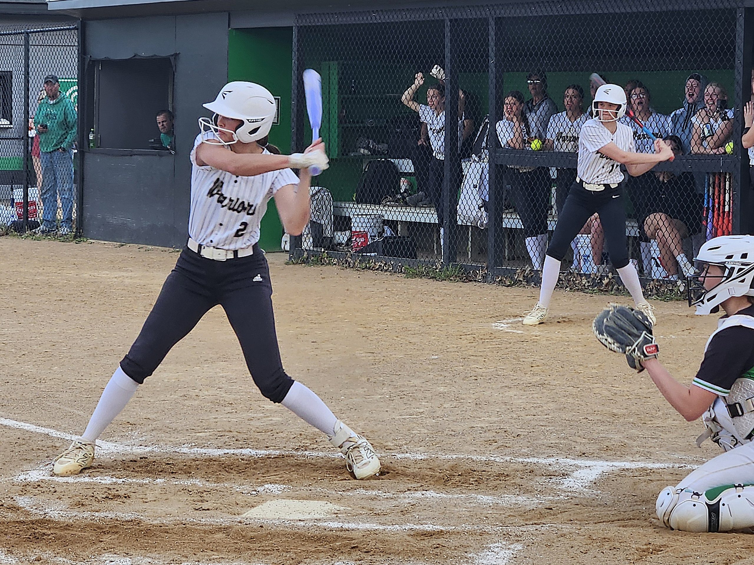 The Caleodnia softball team hit three home runs to beat Triton in an MSHSL Section 1AA game. -- TODD SOMMERFELDT PHOTO