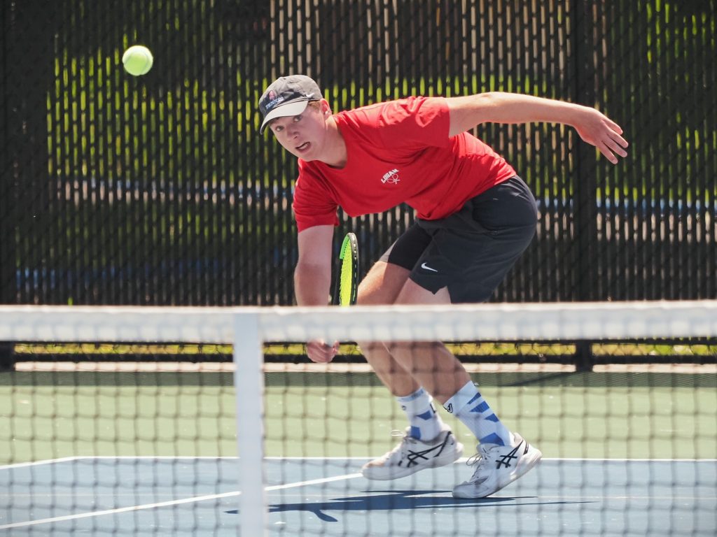 MVC boys tennis tournament. -- TARA WALTERS PHOTO