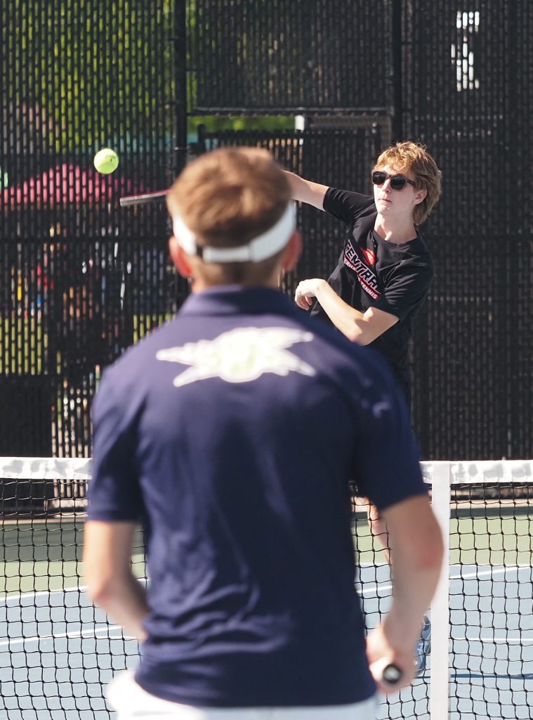 MVC boys tennis tournament. -- TARA WALTERS PHOTO