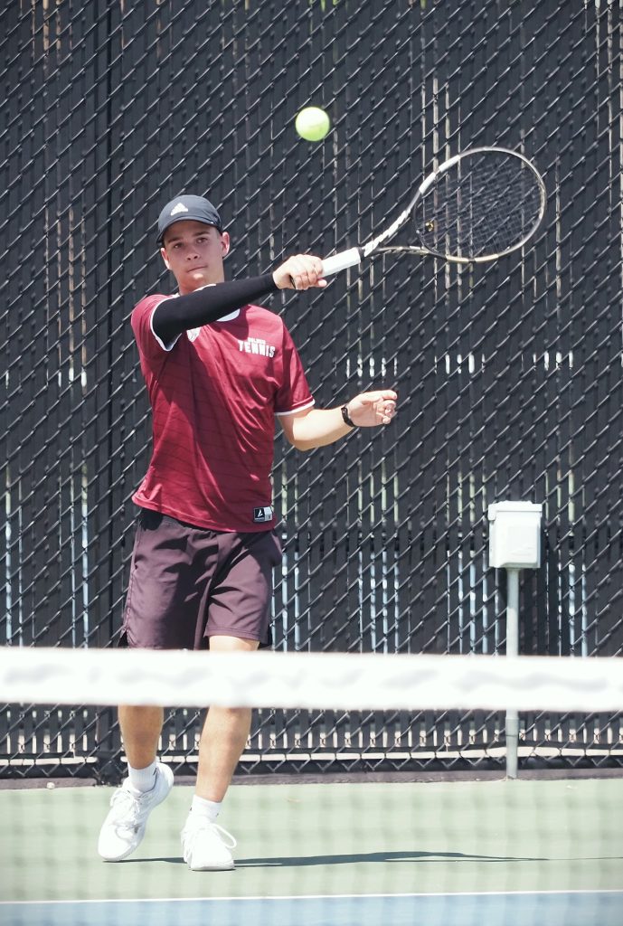 MVC boys tennis tournament. -- TARA WALTERS PHOTO
