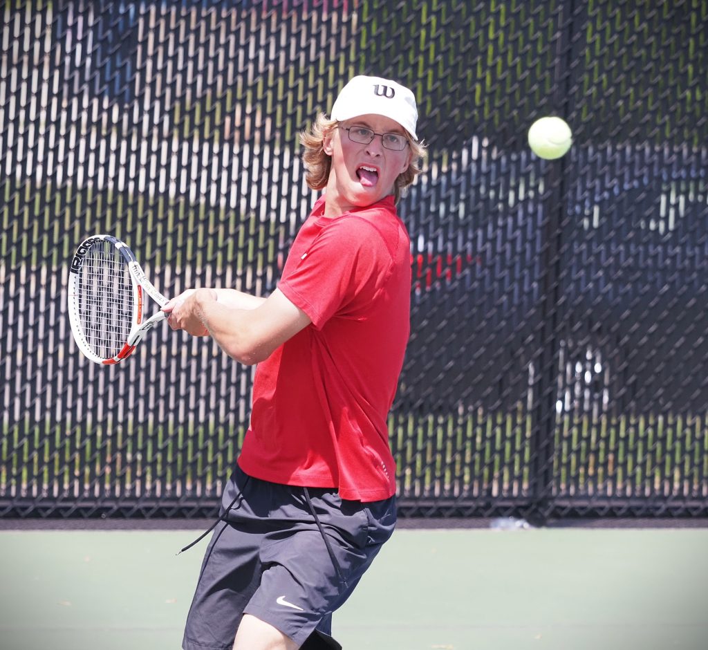 MVC boys tennis tournament. -- TARA WALTERS PHOTO