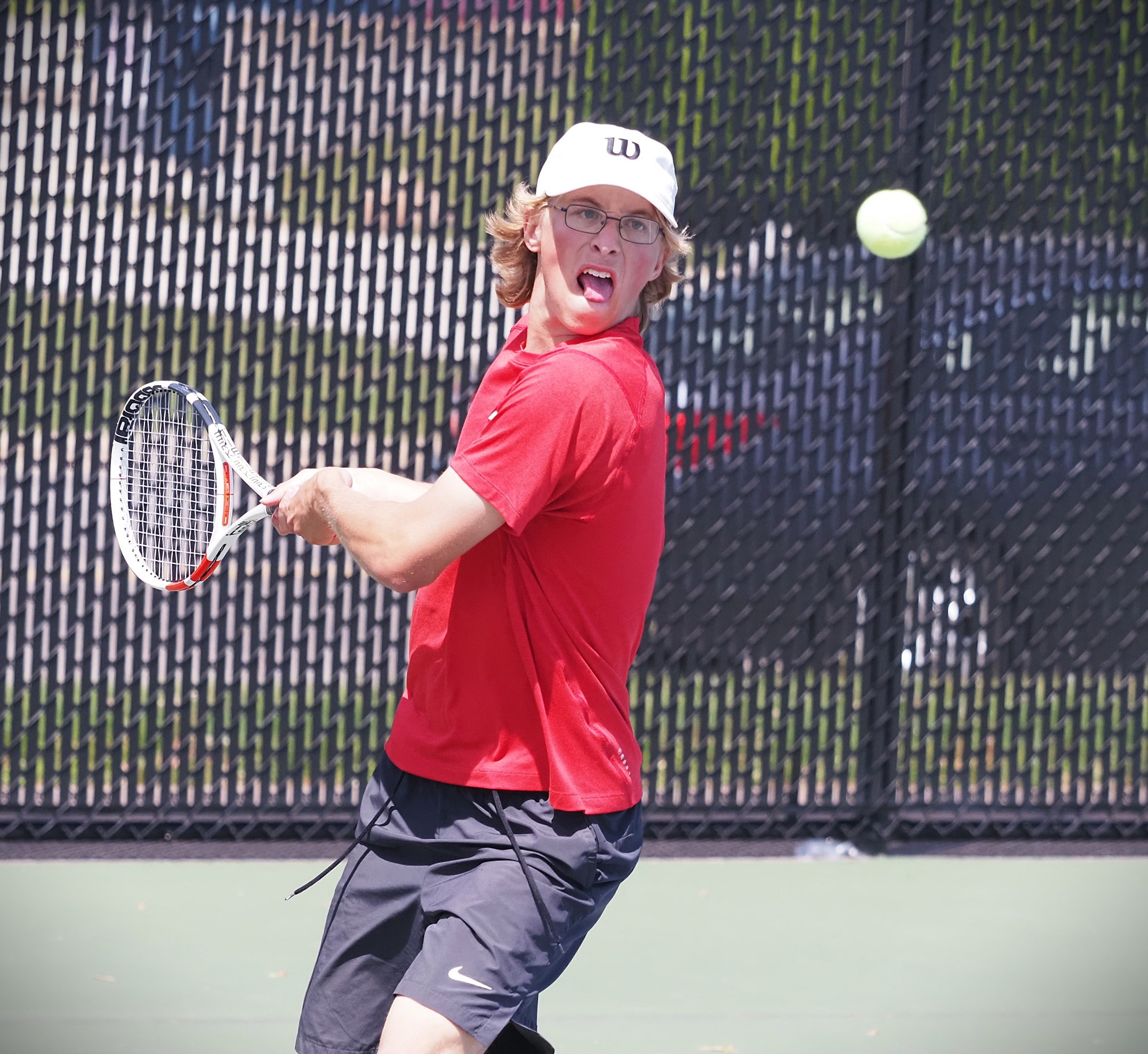 MVC boys tennis tournament. -- TARA WALTERS PHOTO