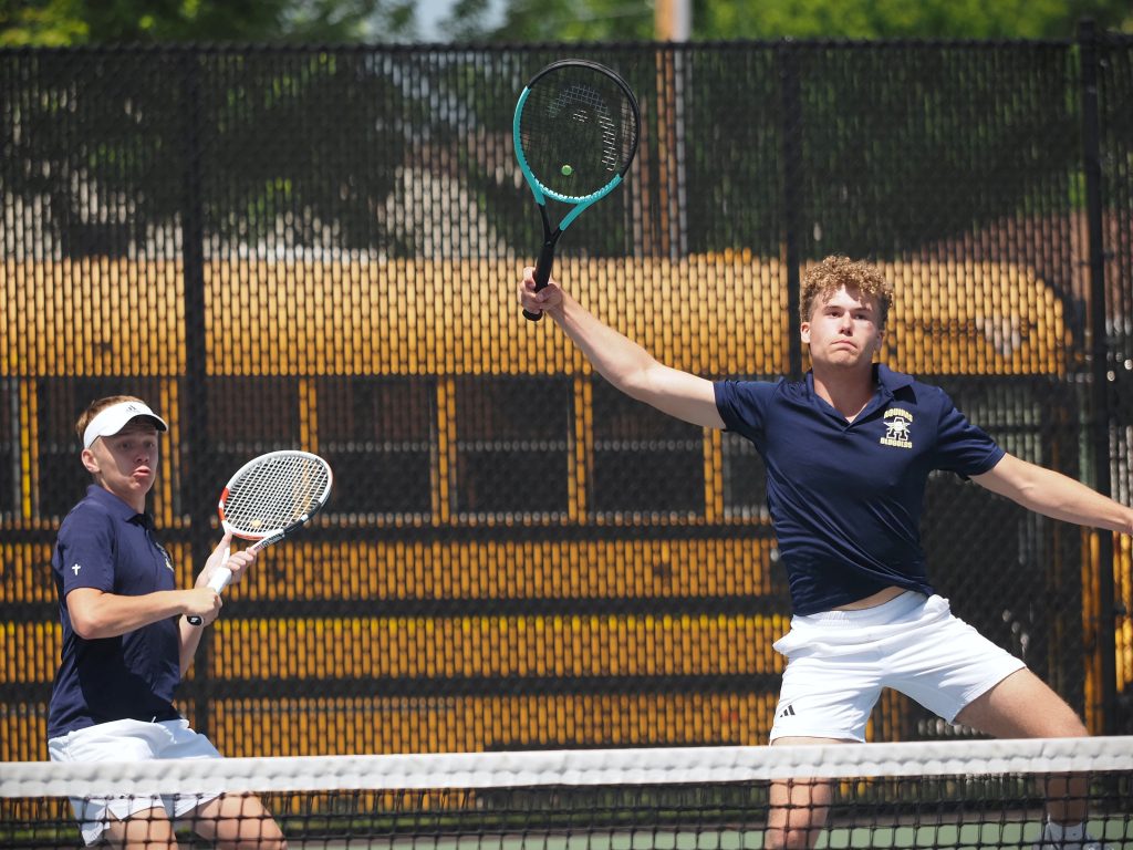 MVC boys tennis tournament. -- TARA WALTERS PHOTO