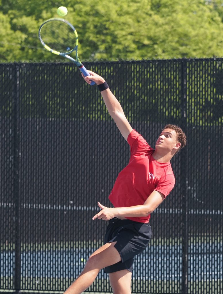 WIAA Division 1 boys tennis subsectionals. -- TARA WALTERS PHOTO