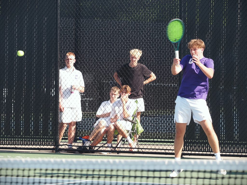 WIAA Division 1 boys tennis subsectionals. -- TARA WALTERS PHOTO